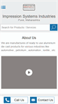 Mobile Screenshot of impression-system.com